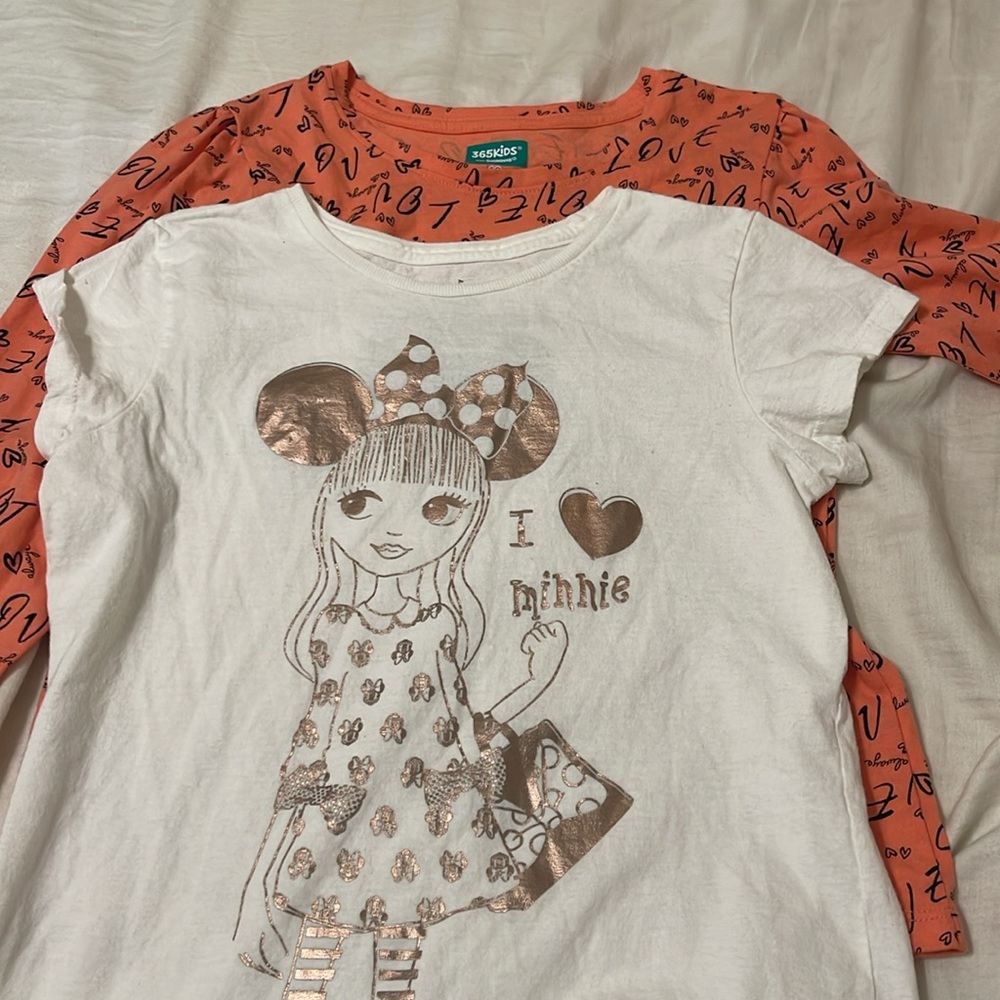 Girls tees size 10/12